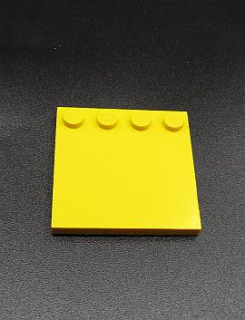 Lego destička 4x4 žlutá
