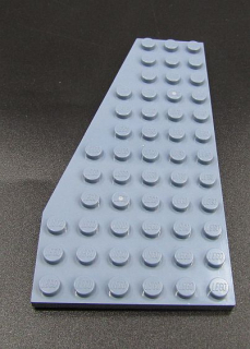 Lego destička klín 12x6 levá sand blue