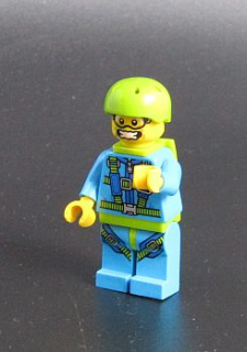 Lego figurka - Parašutista
