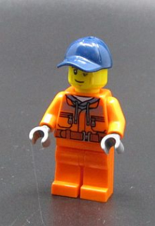 Lego figurka metař