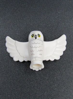 Lego sova - Hedvika - bílá