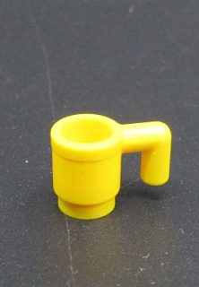 Lego hrnek - žlutý