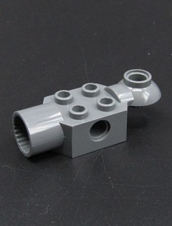 Lego Technic kostička s kloubem 2x2 - tmavě šedá - dark bluish gray