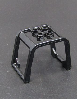 Lego rám auta - skla - černý