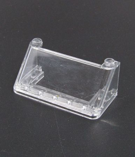 Lego přední sklo 3 x 6 x 2 - průhledné bílé