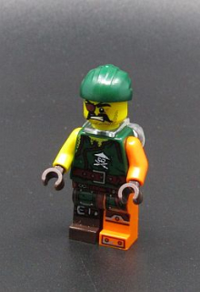 Lego Ninjago figurka - Sqiffy