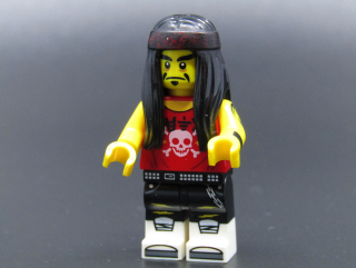 Lego minifigurka - rocker