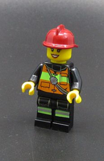 Lego figurka hasička