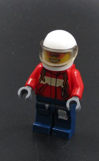 Lego figurka pilot