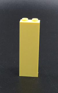 Lego kostka vysoká 1x2x5 - světle jasně žlutá