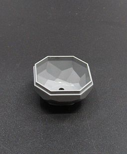 Lego kámen skály spodní díl - tmavě šedá - dark bluish gray