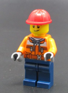 Lego city figurka - dělník