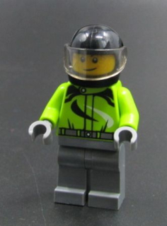Lego city figurka - motorkář
