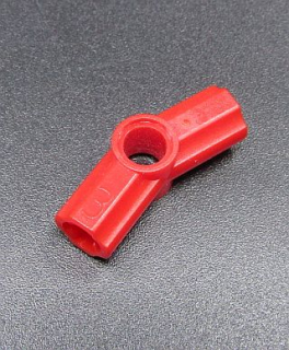 Lego Technic spojka typ 3 - červená