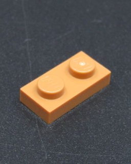 Lego destička 1x2 medium nougat