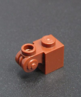 Lego speciální kostička 1x1 - hnědá - reddish brown