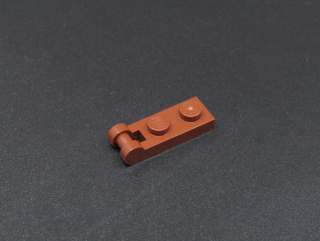 Lego destička speciální 1x2 - hnědá - reddish brown