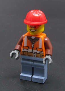 Lego figurka dřevorubec 