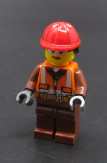 Lego figurka - konstruktérka