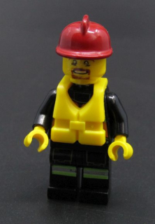 Lego figurka - hasič - horší stav