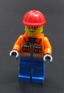 Lego figurka dělník